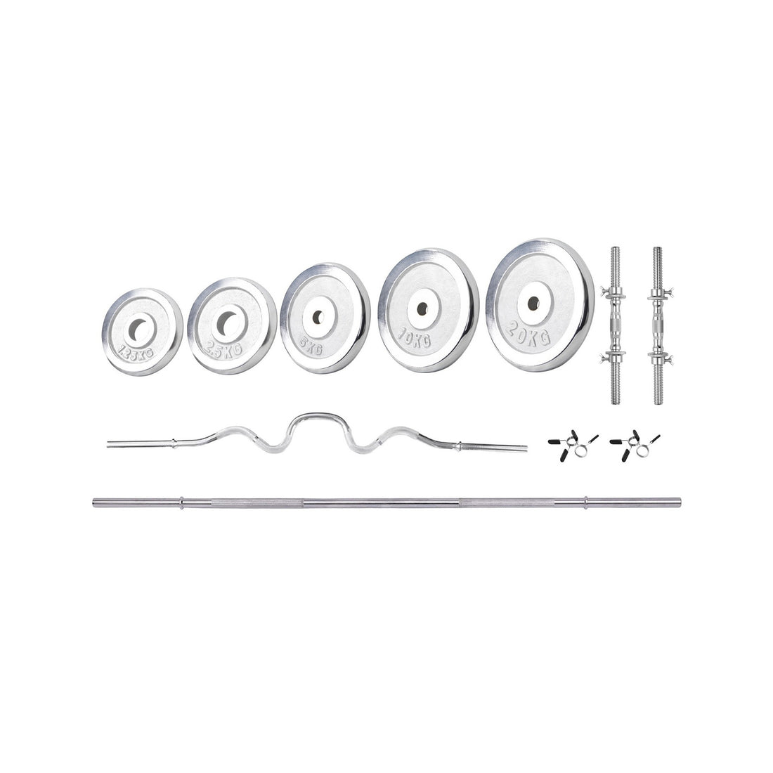 Premium Chrome Adjustable Weight Set