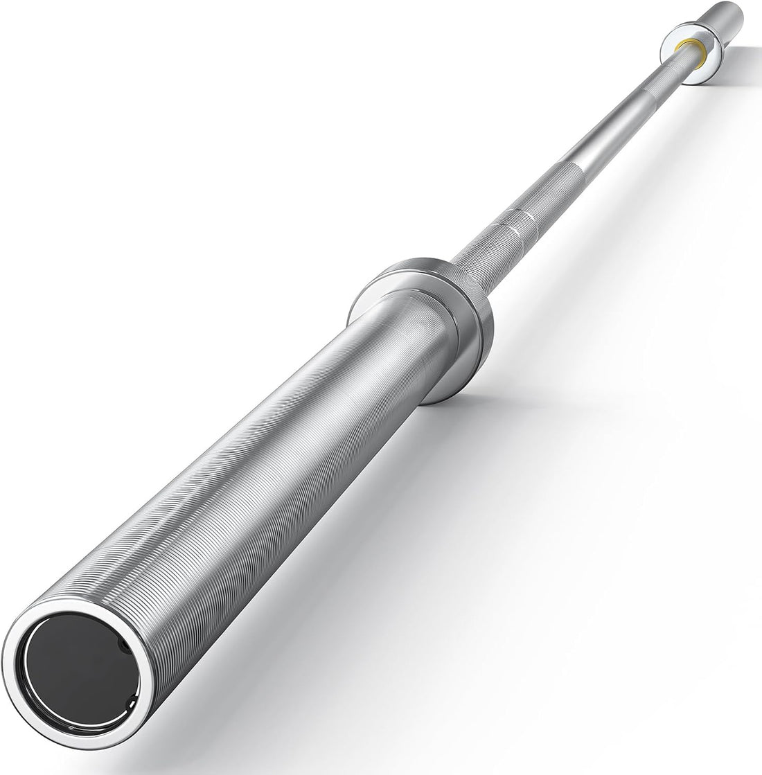 7ft Olympic 45LB Barbell - Weight lifting Bar - Chrome or Silver Shaft