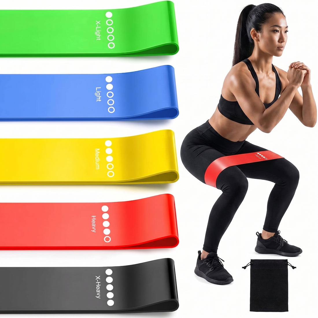 5-Pack Resistance Bands Set